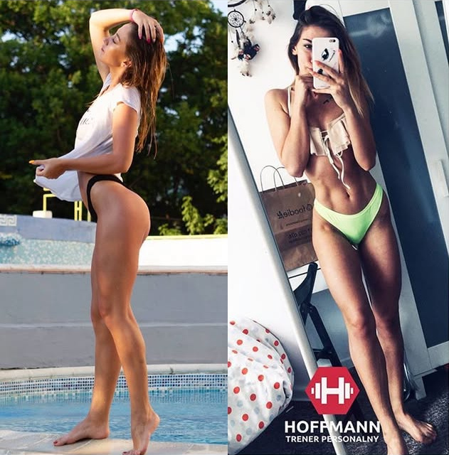 Postępy treningowe klientów luqefit